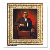 Obama Presidential Portrait posters