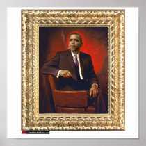 Obama Presidential Portrait Posters