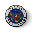 Obama Presidential Seal Pin buttons
