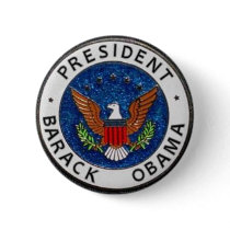 Obama Presidential Seal Pin buttons