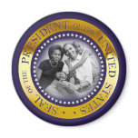 Obama Presidential Seal Portrait Magnets