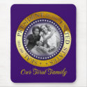 Obama Presidential Seal Portrait mousepads by beverlytazangel Obama Presidential Seal Portrait mousepads