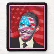 obama - Presidential Smile mousepads