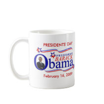 Obama Presidents' Day Keepsake Coffee Mug