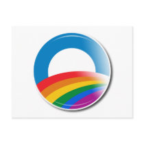 Obama Pride Button Post Cards