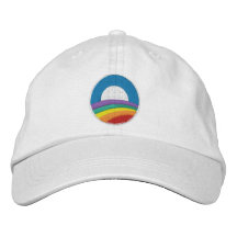 Obama Pride Embroidered Hat