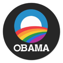 Obama Pride stickers