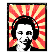 OBAMA PROPAGANDA POSTER posters