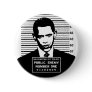 Obama - Public Enemy Number One Pinback Button
