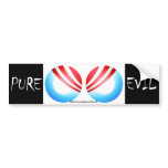 Obama pure evil bumper stickers