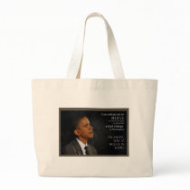 Obama Quote Tote Bag