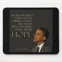 Obama Quote mousepads