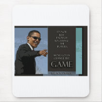 Obama Quote mousepads