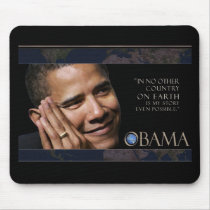 Obama Quote mousepads
