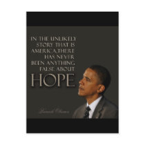 Obama Quote postcards