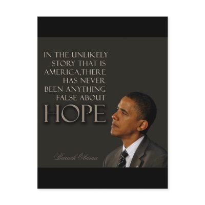 Obama Quote Postcards by aslentz
