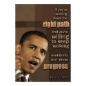 Obama Quote Poster posters