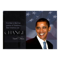Obama Quote Poster posters