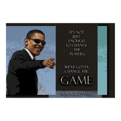 Obama Quote Posters by aslentz