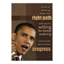 Obama Quote Poster posters