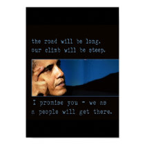 Obama Quote Poster posters