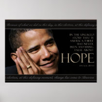 Obama Quote Print