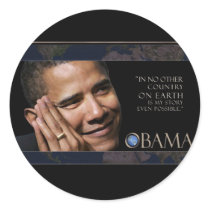 Obama Quote Stickers