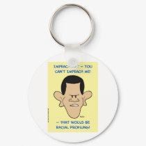 obama racial profiling impeach keychains