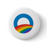 Obama Rainbow Pins