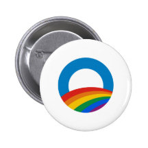 Obama Rainbow Pins