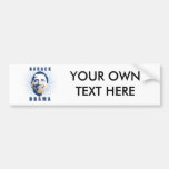 Obama rays blue bumper stickers