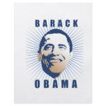 Obama rays blue full color flyer