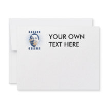 Obama rays blue invitations
