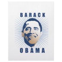 Obama rays blue customized letterhead