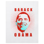 Obama rays red personalized flyer