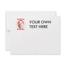 Obama rays red invitations