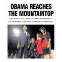 Obama Reaches the Mountaintop Poster posters