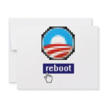 OBAMA REBOOT invitations