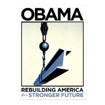 Obama: Rebuilding America posters