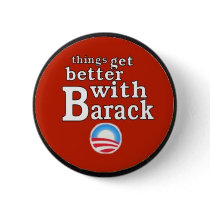 Obama Red Barack Button