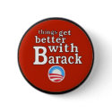 Obama Red Barack Button