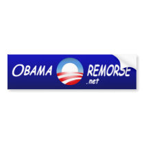 Obama Remorse bumper stickers by tlsabo Obama Remorse bumper stickers
