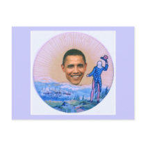 Obama Retro 1904 Postcard