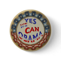 Obama Retro Button