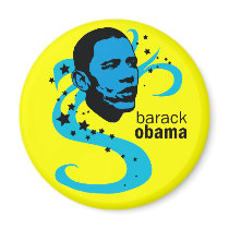 Obama Retro Fashion Magnet