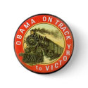 Obama Retro Train Button by elfyboy Obama Retro Train Button
