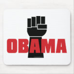 Obama Right On! mousepads