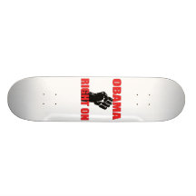 OBAMA RIGHT ON SKATEBOARDS