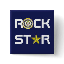 Obama - Rock Star buttons