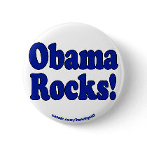 Obama Rocks buttons by lunchpail Obama Rocks buttons